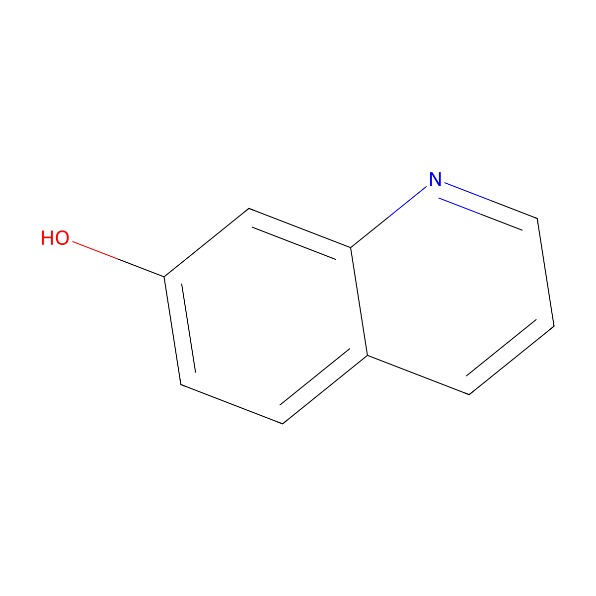 7-Hydroxyquinoline molecular structure, CAS 580-20-1