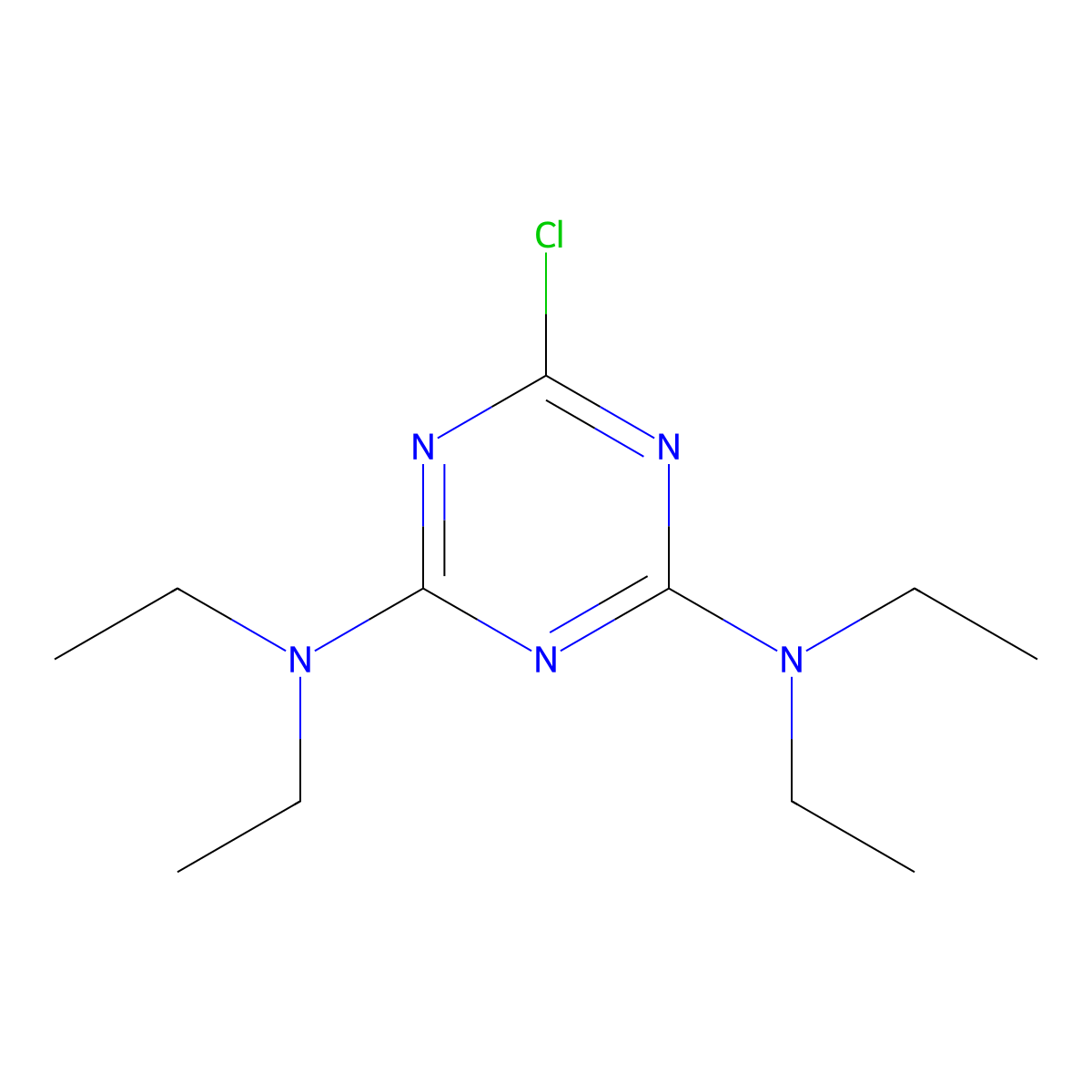 Chlorazine molecular structure, CAS 580-48-3