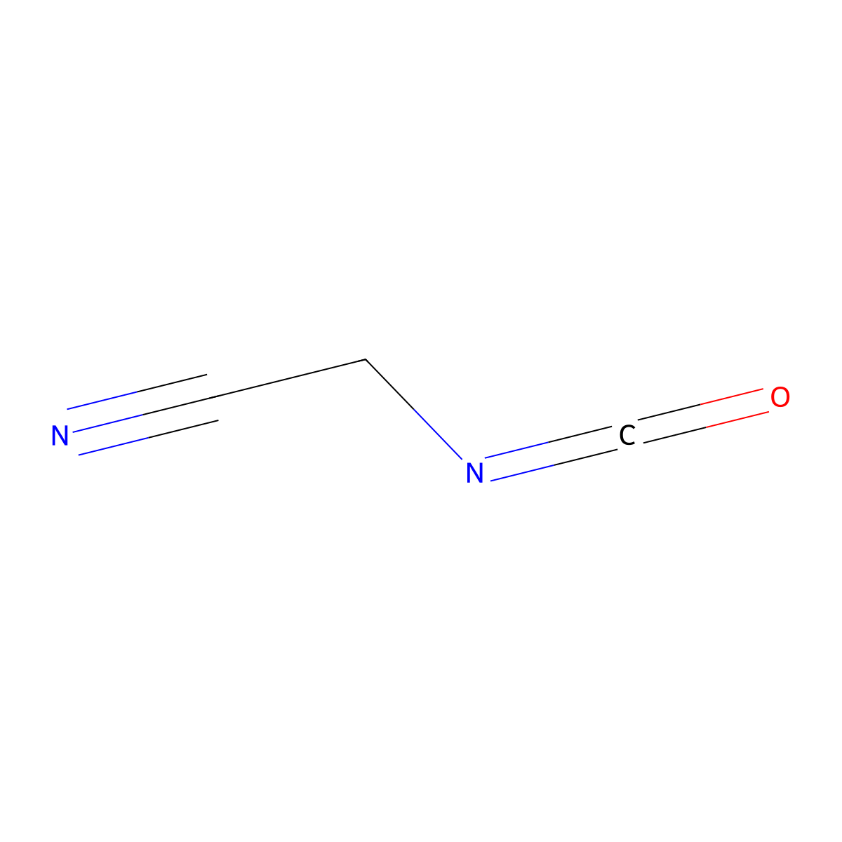 2-Isocyanatoacetonitrile molecular structure, CAS 58004-56-1