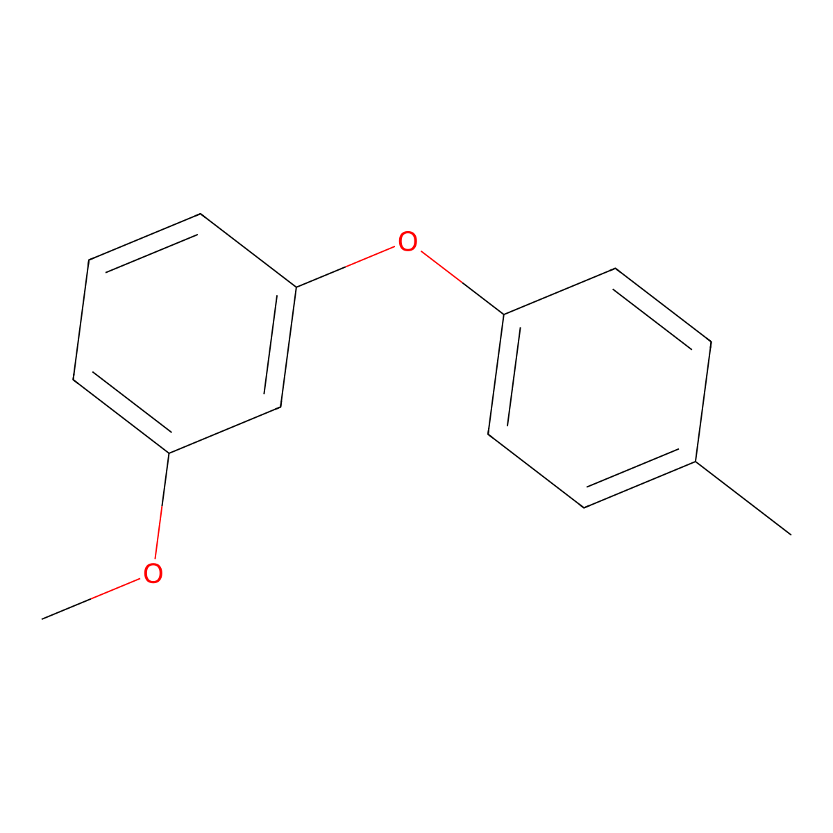 1-Methoxy-3-(4-methylphenoxy)benzene molecular structure, CAS 58005-59-7