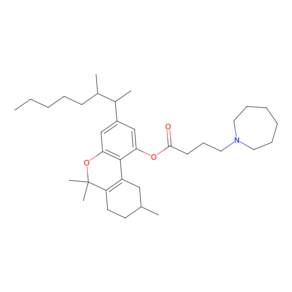 Nabazenil molecular structure, CAS 58019-65-1