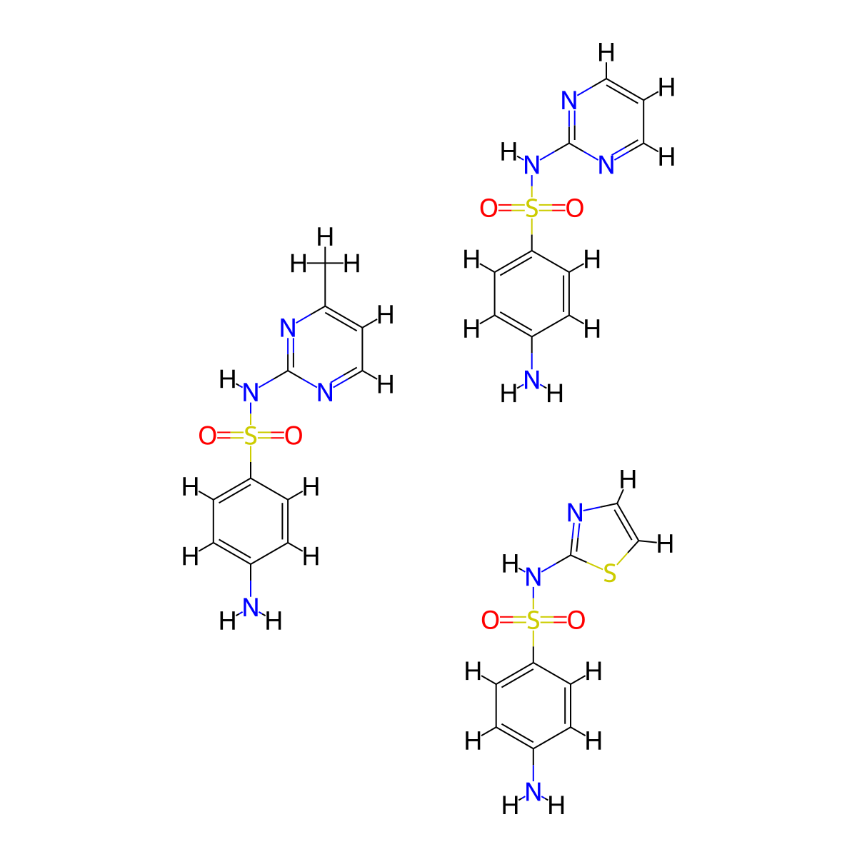 Trisulfon molecular structure, CAS 58098-08-1