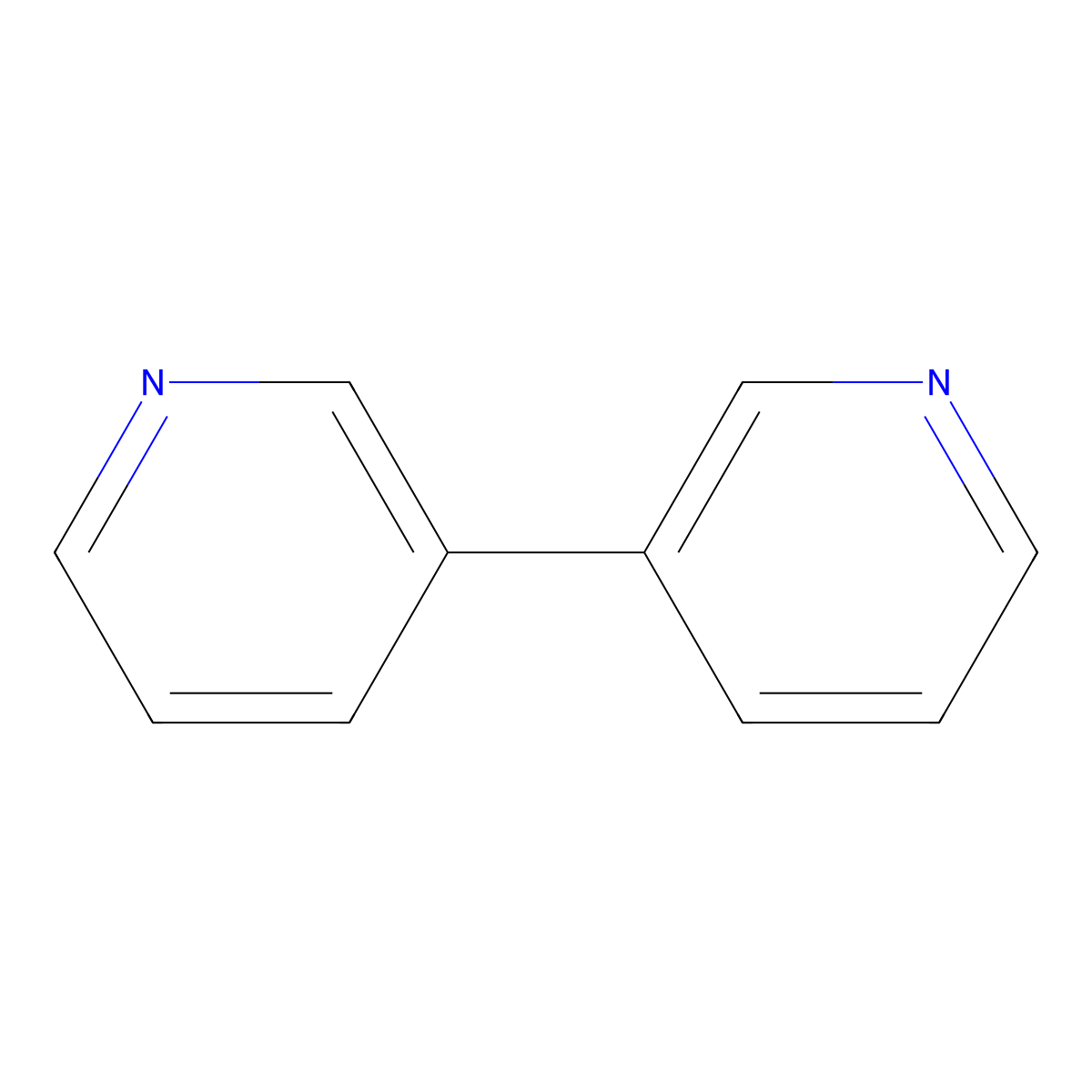 3,3'-Bipyridine molecular structure, CAS 581-46-4