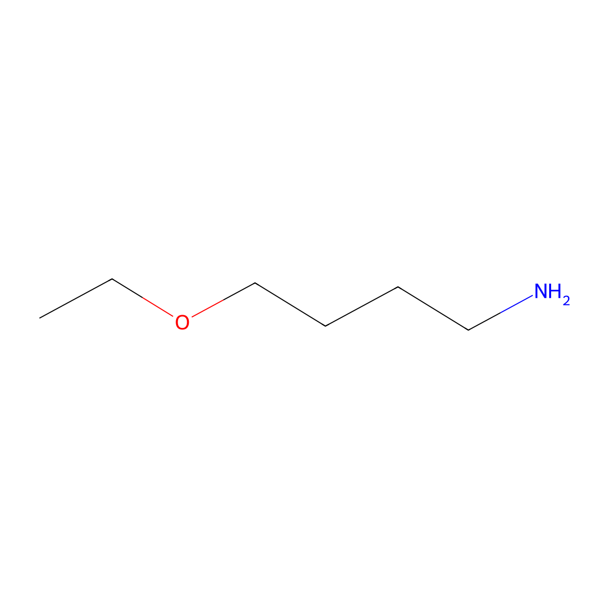 4-Ethoxybutan-1-amine molecular structure, CAS 58114-57-1