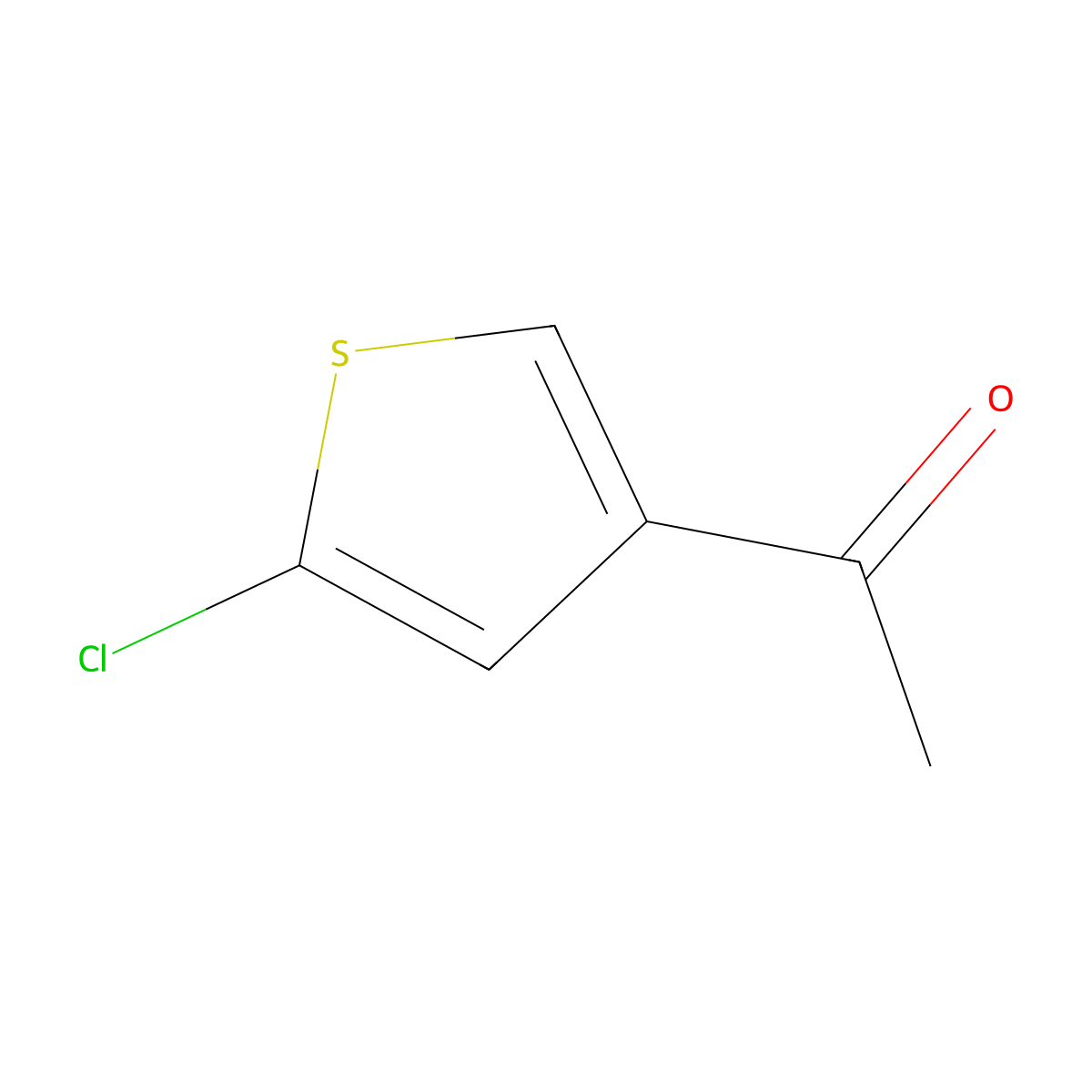 1-(5-Chlorothiophen-3-yl)ethan-1-one molecular structure, CAS 58119-67-8