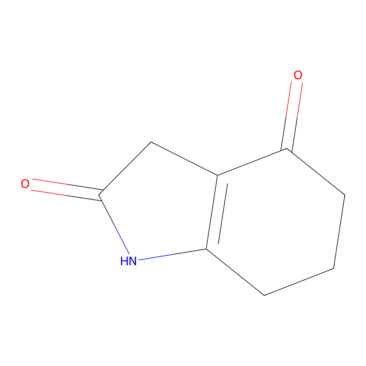 2,3,4,5,6,7-hexahydro-1H-indole-2,4-dione molecular structure, CAS 58130-32-8