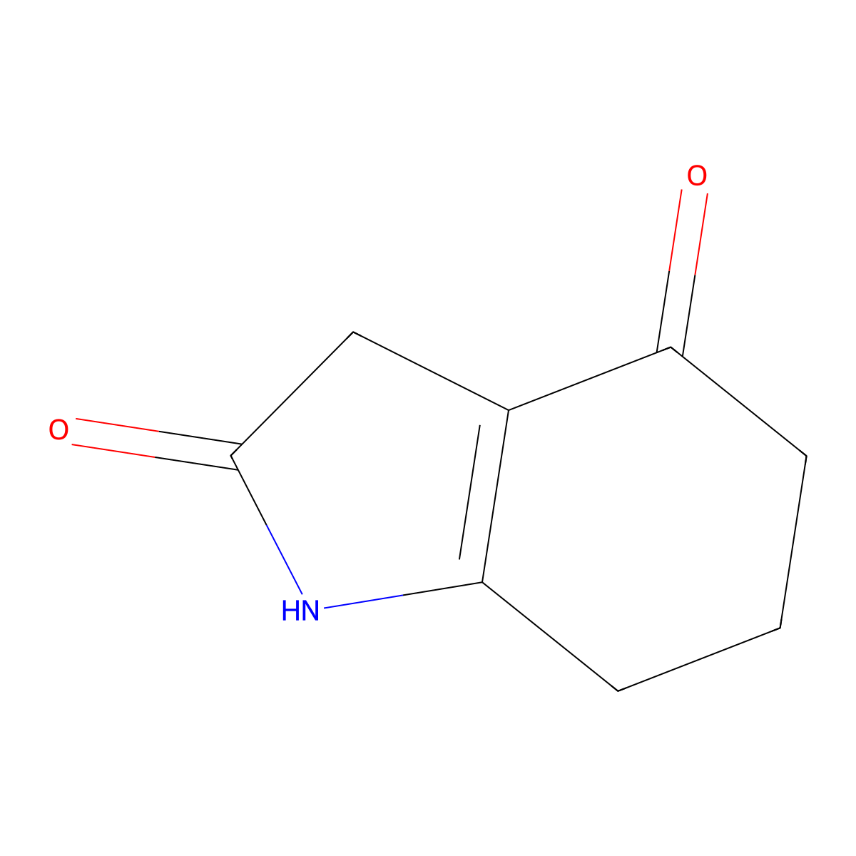 2,3,4,5,6,7-hexahydro-1H-indole-2,4-dione molecular structure, CAS 58130-32-8