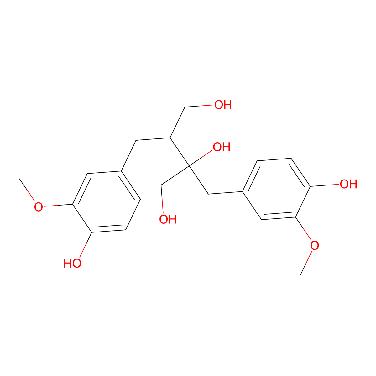 Carinol molecular structure, CAS 58139-12-1