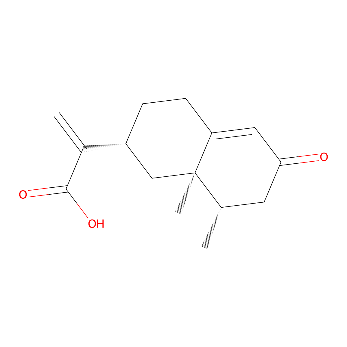 Tessaric Acid molecular structure, CAS 58142-10-2