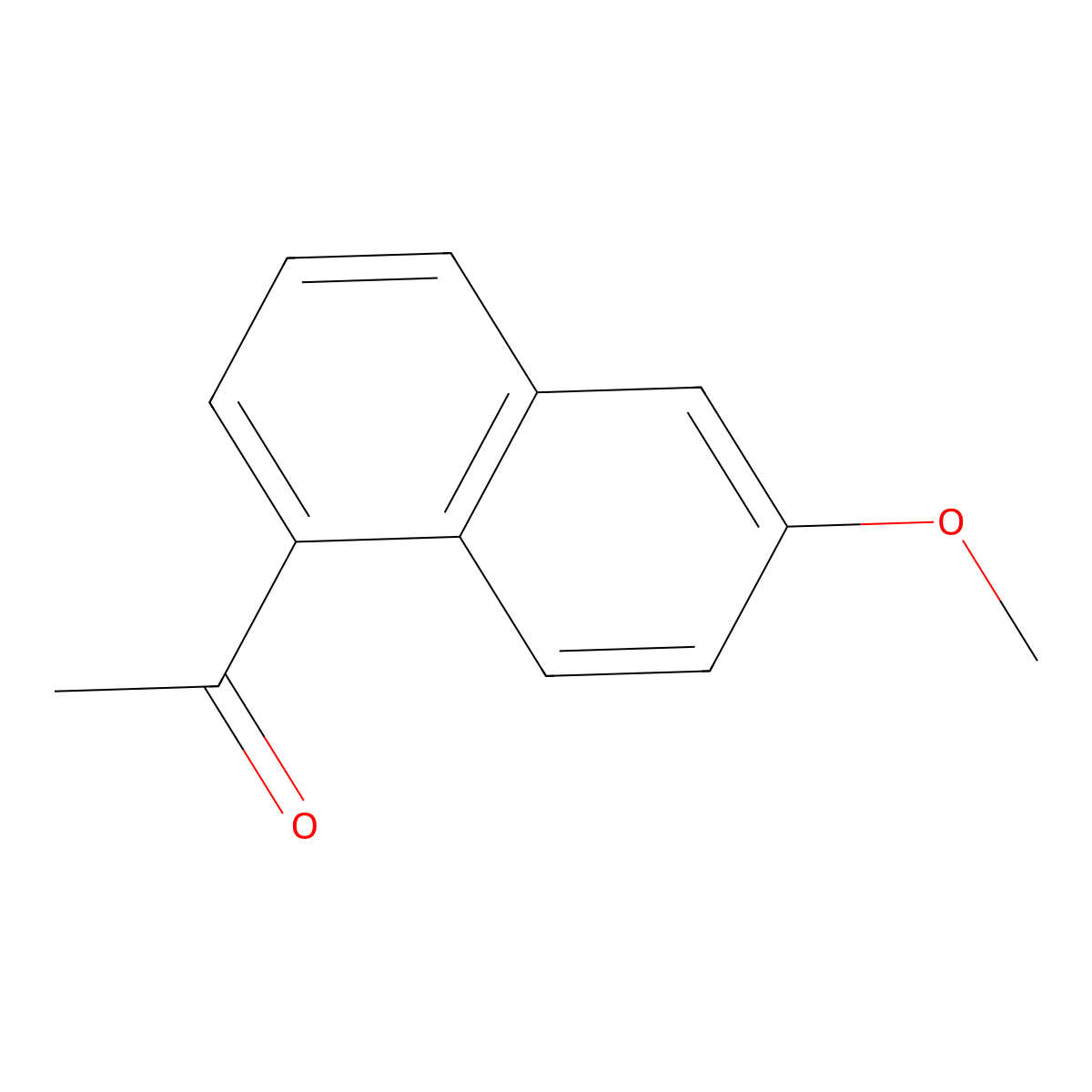 1-(6-Methoxy-1-naphthyl)ethan-1-one molecular structure, CAS 58149-89-6