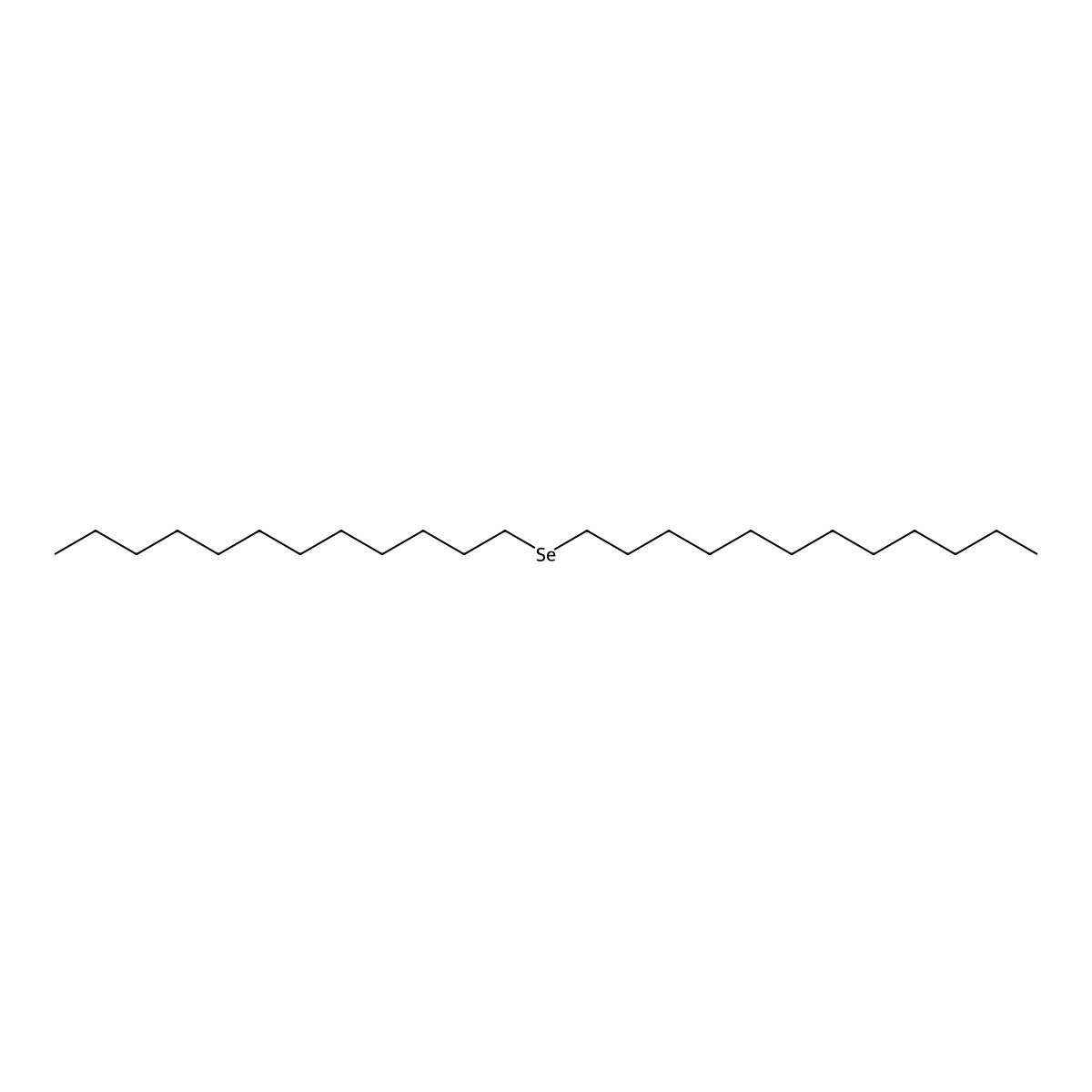 Dodecane, 1,1'-selenobis- molecular structure, CAS 5819-01-2