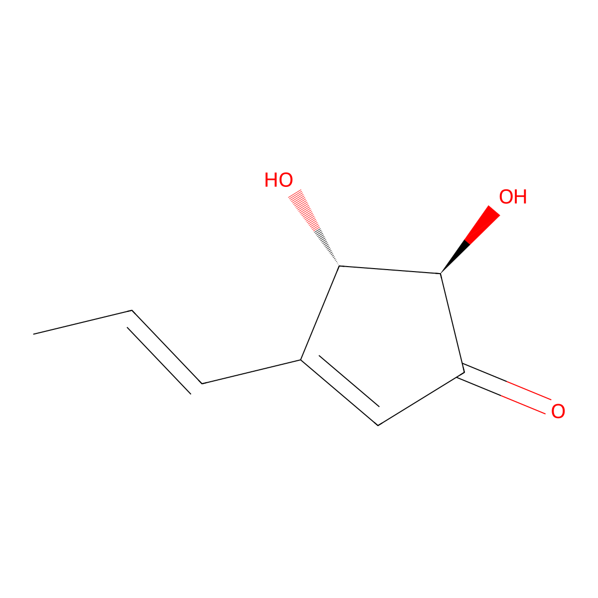 Terrein molecular structure, CAS 582-46-7