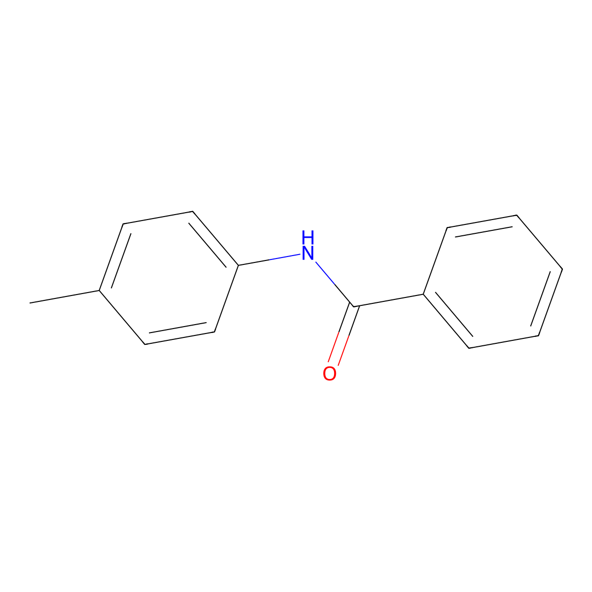 4'-Methylbenzanilide molecular structure, CAS 582-78-5