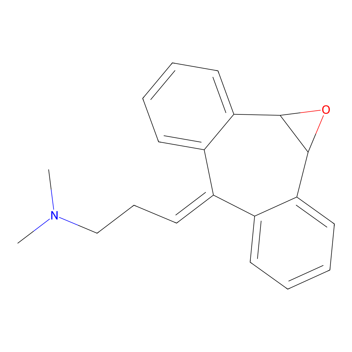 Cyclobenzaprine-10,11-epoxide molecular structure, CAS 58256-08-9