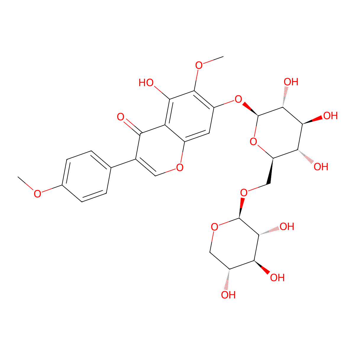 Kakkalide molecular structure, CAS 58274-56-9