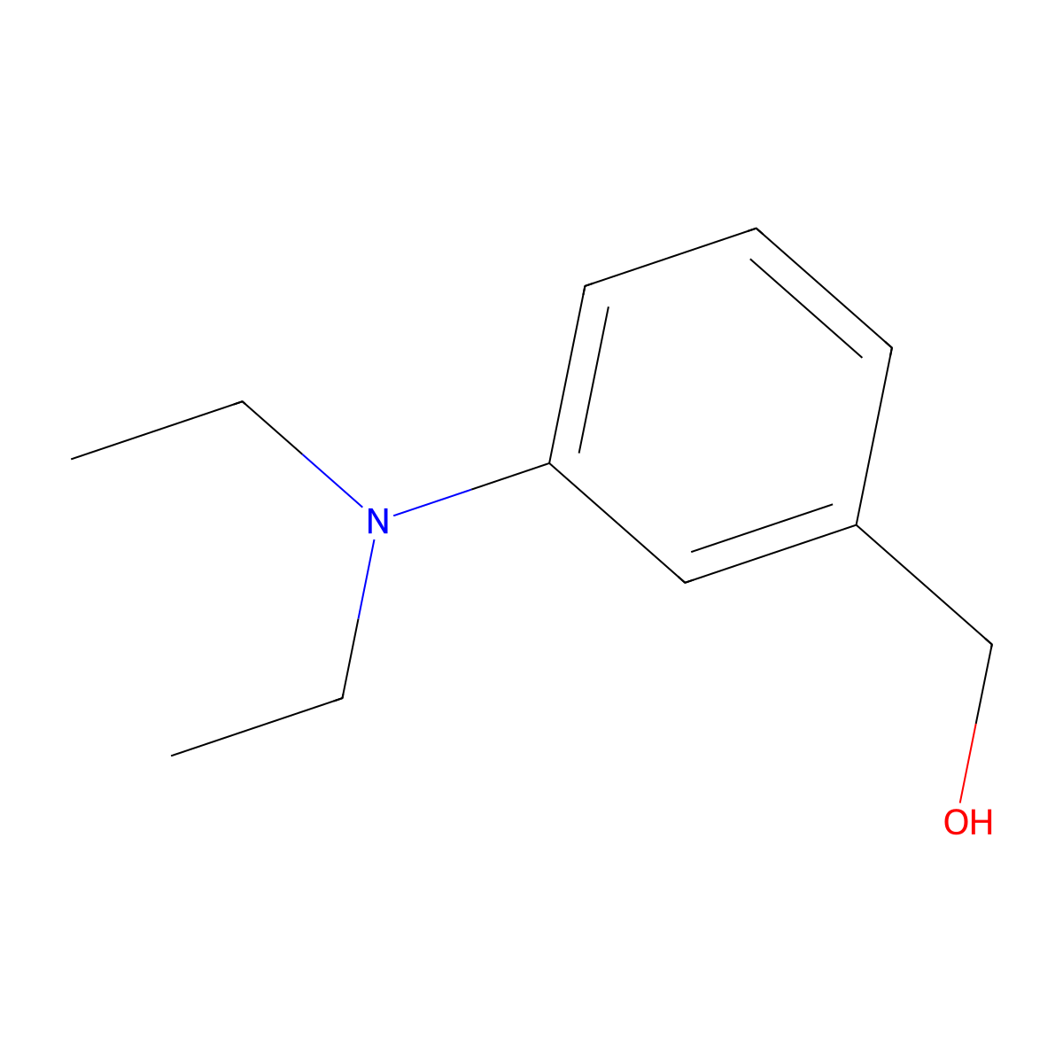 [3-(Diethylamino)phenyl]methanol molecular structure, CAS 58293-93-9