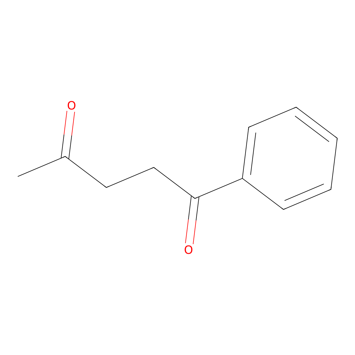 1-Phenyl-1,4-pentanedione molecular structure, CAS 583-05-1
