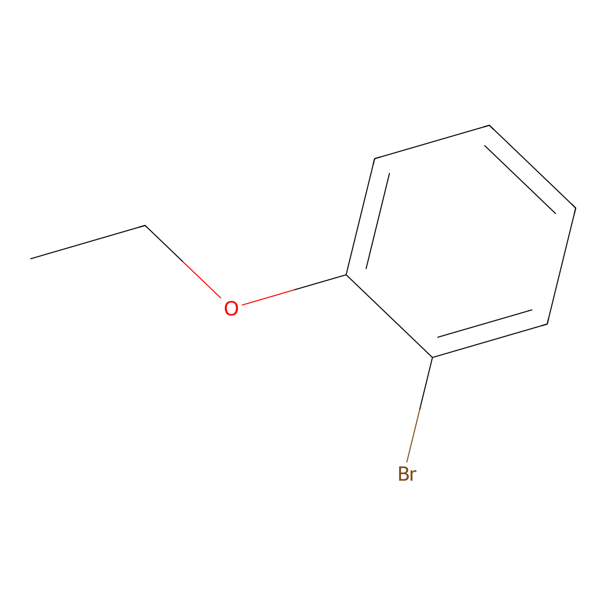 2-Bromophenetole molecular structure, CAS 583-19-7