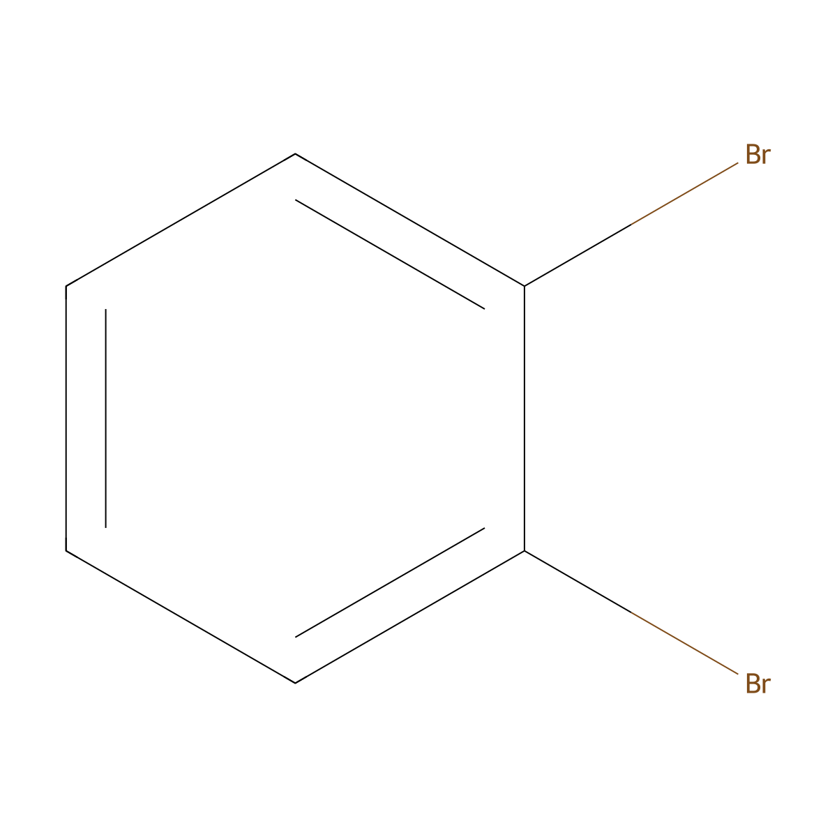 1,2-Dibromobenzene molecular structure, CAS 583-53-9
