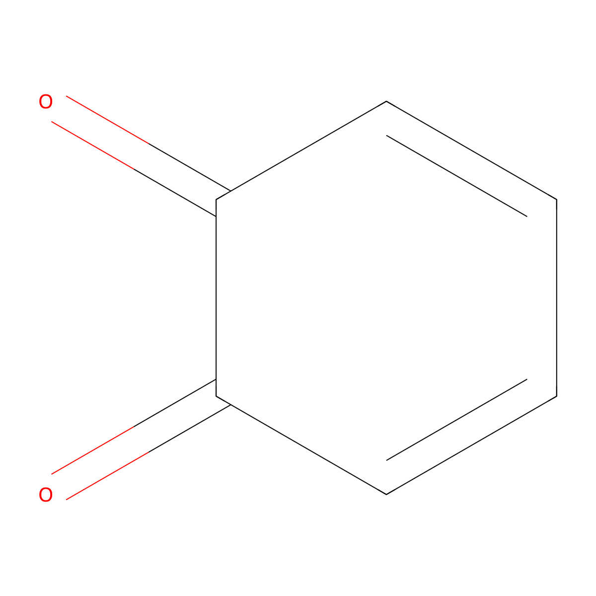 1,2-Benzoquinone molecular structure, CAS 583-63-1