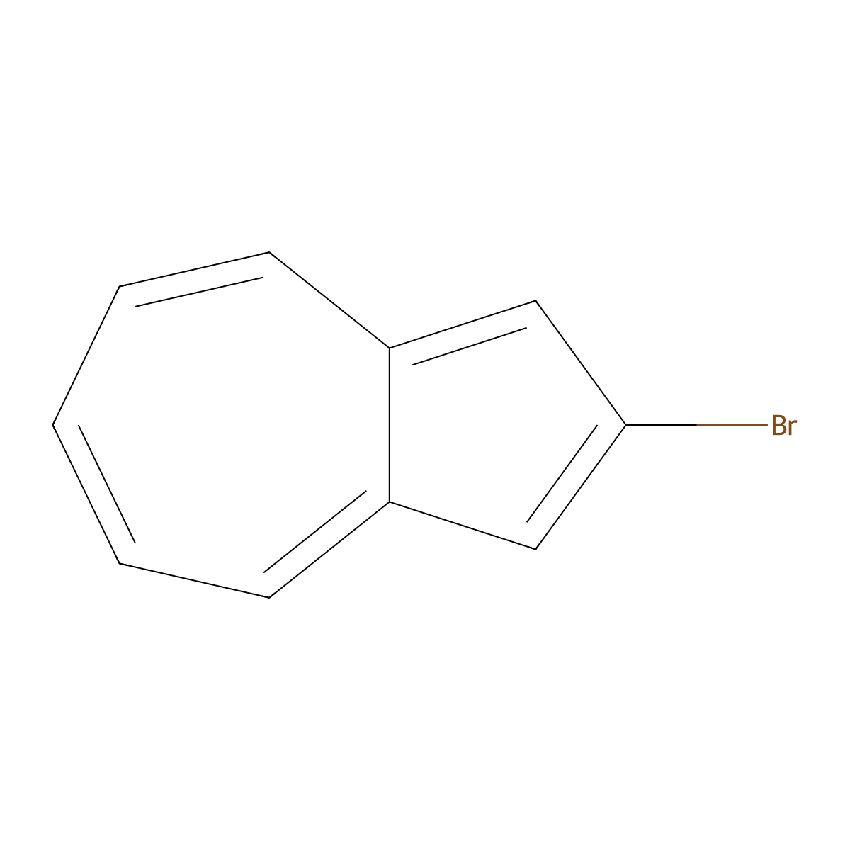 2-Bromoazulene molecular structure, CAS 58312-57-5