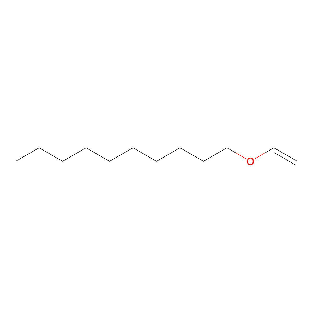 Decane, 1-(ethenyloxy)- molecular structure, CAS 58335-26-5