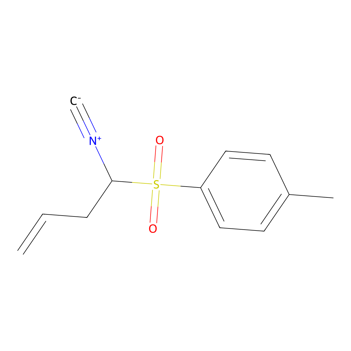 1-(1-Isocyanobut-3-ene-1-sulfonyl)-4-methylbenzene molecular structure, CAS 58379-85-4