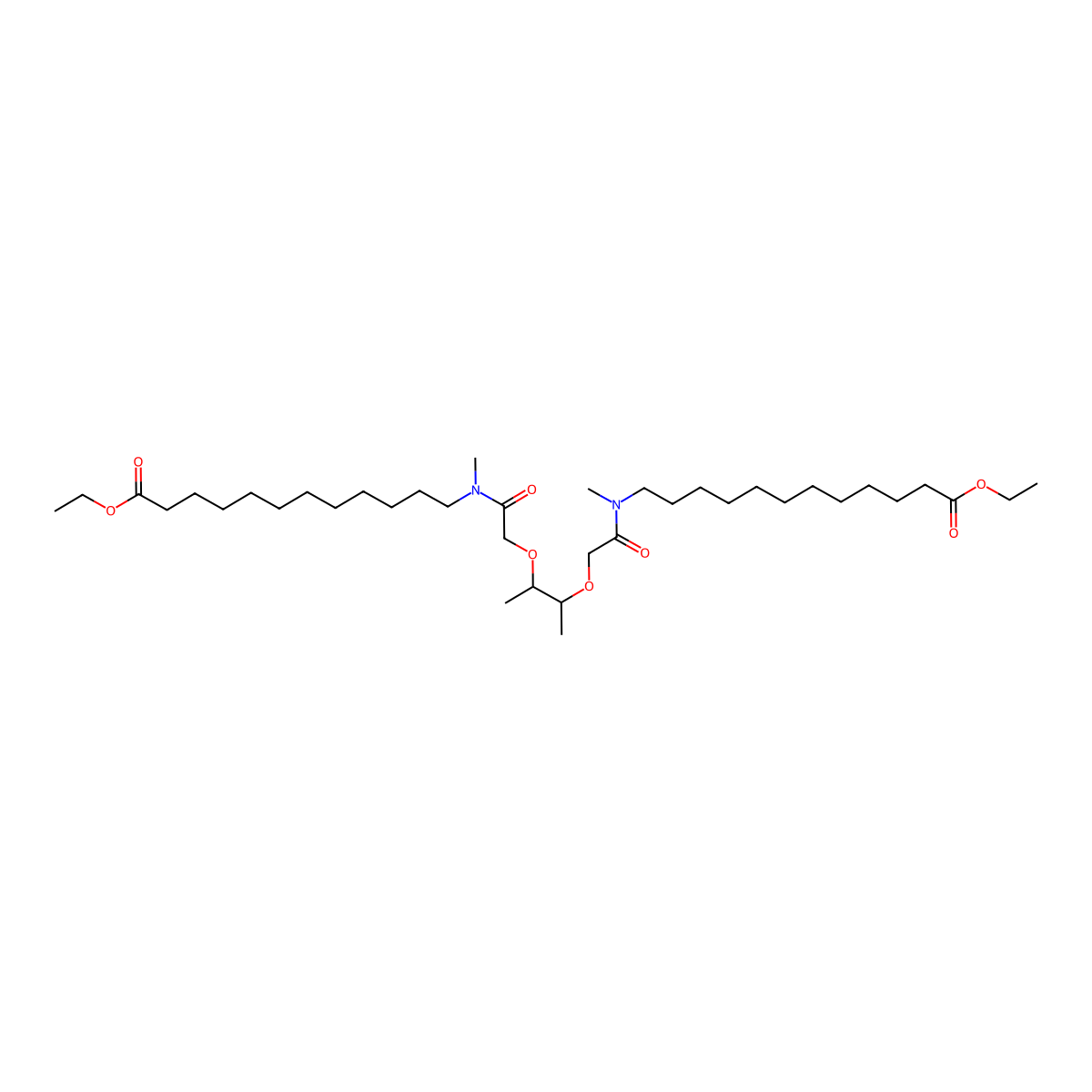 Calcium ionophore molecular structure, CAS 58393-76-3
