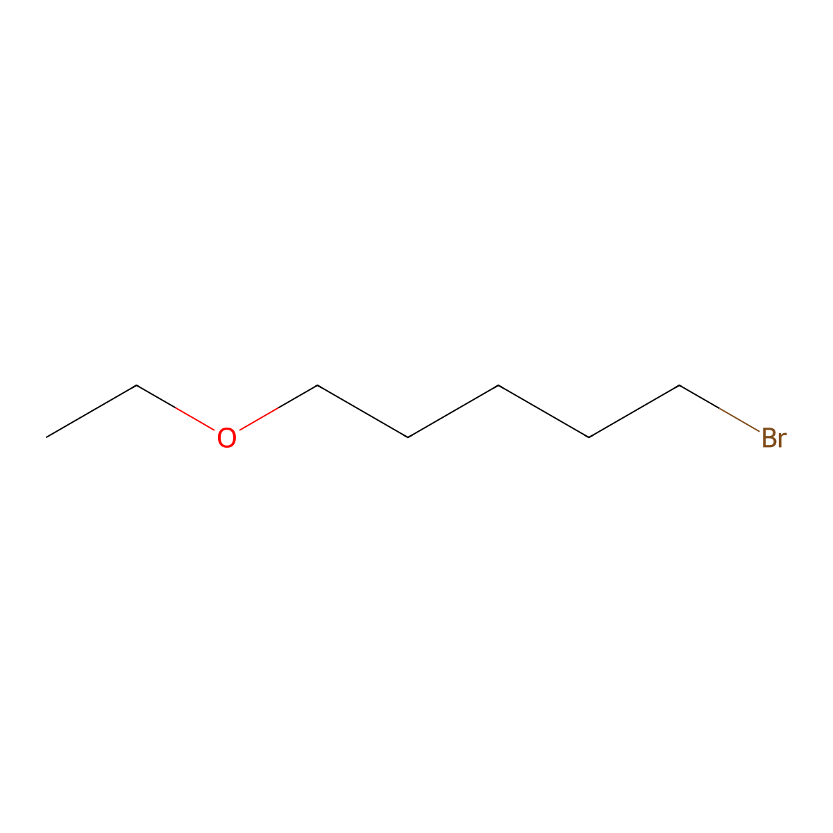 1-Bromo-5-ethoxypentane molecular structure, CAS 58401-86-8