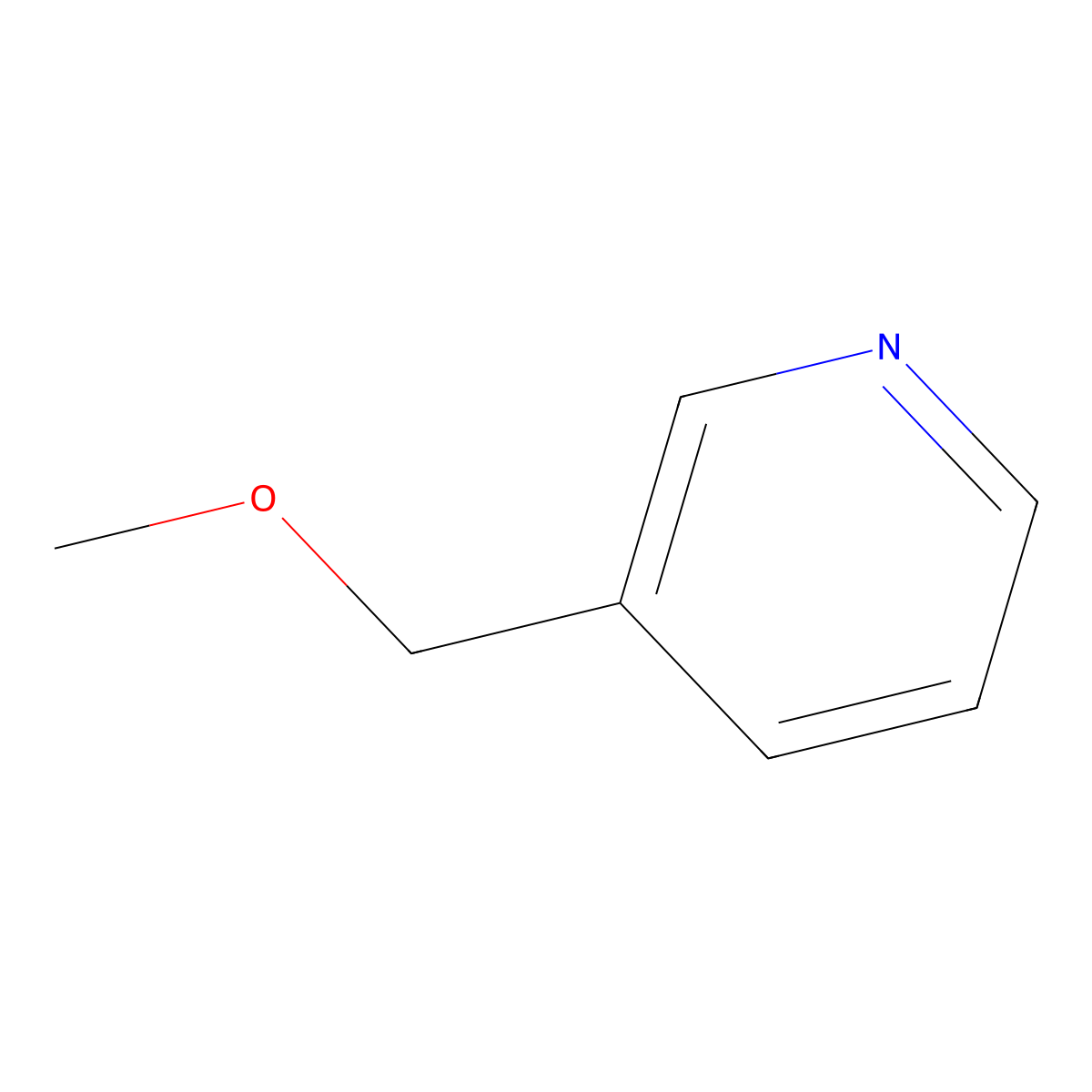 3-(Methoxymethyl)pyridine molecular structure, CAS 58418-62-5