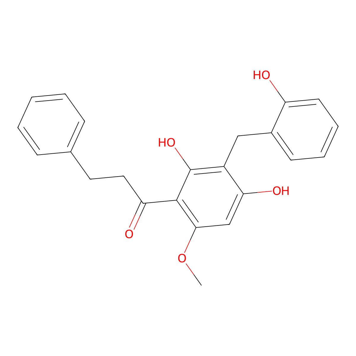 Uvaretin molecular structure, CAS 58449-06-2