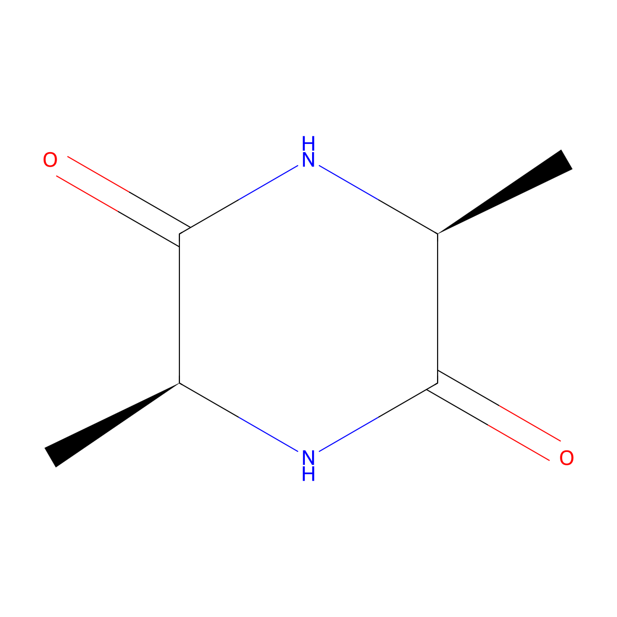 Cyclo(alanylalanyl) molecular structure, CAS 5845-61-4