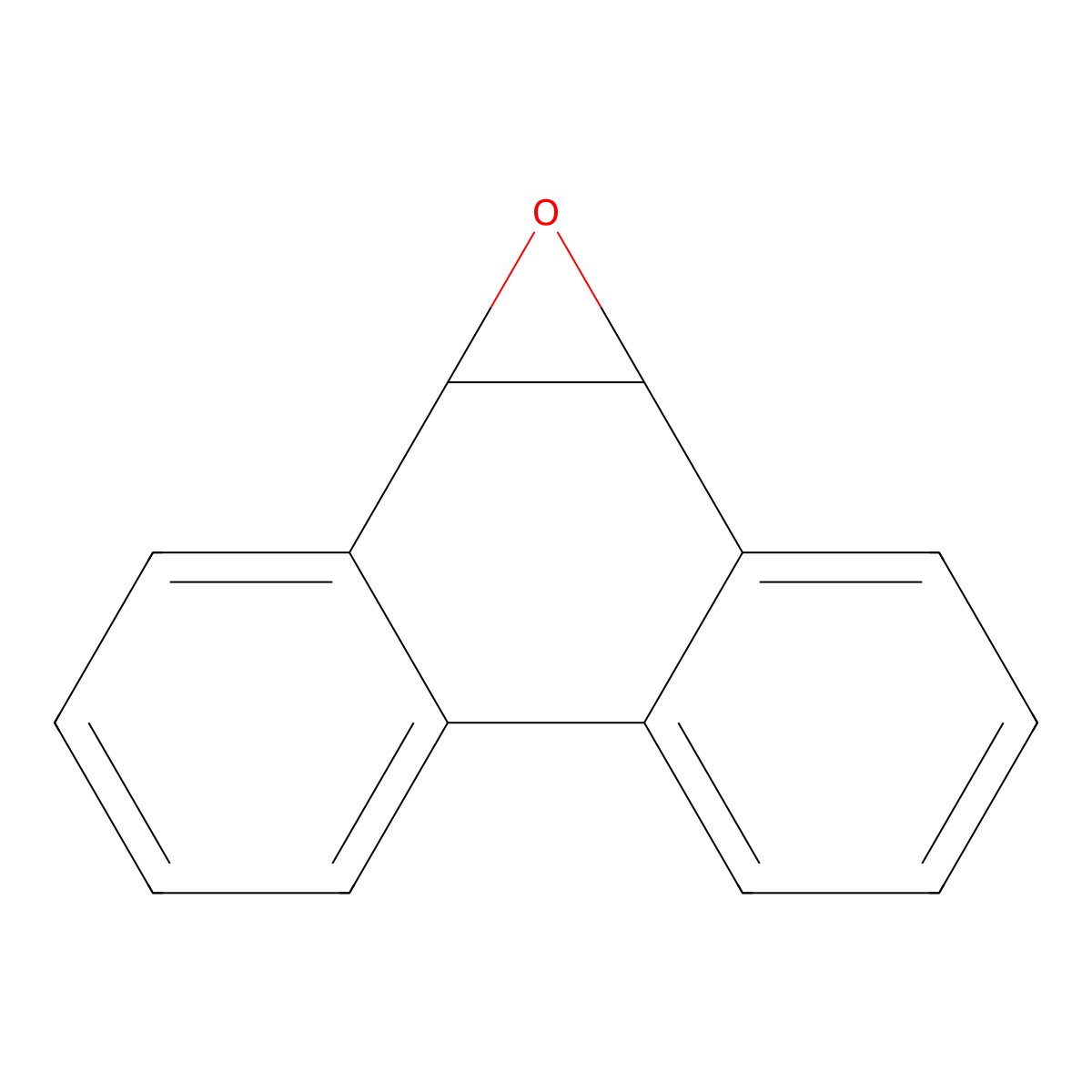 1a,9b-Dihydrophenanthro(9,10-b)oxirene molecular structure, CAS 585-08-0