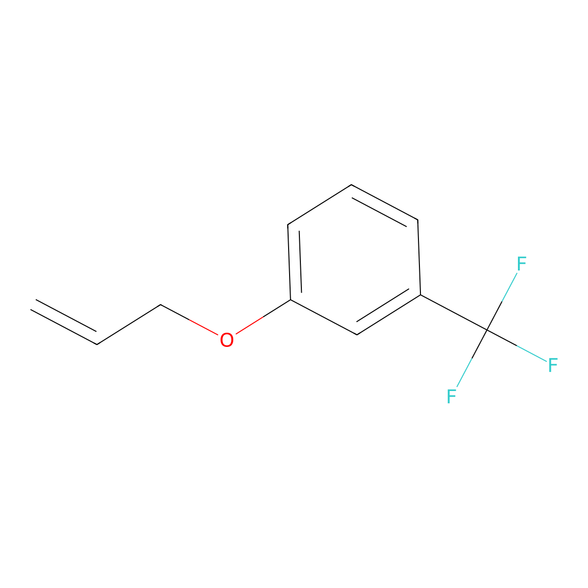 3-Allyloxy-benzotrifluoride molecular structure, CAS 585-49-9