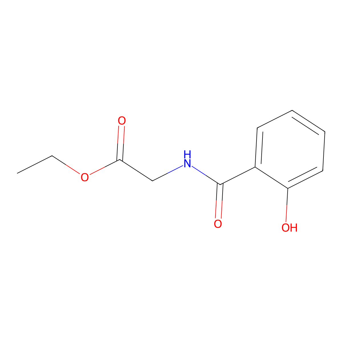 Ethyl salicylurate molecular structure, CAS 5853-89-4