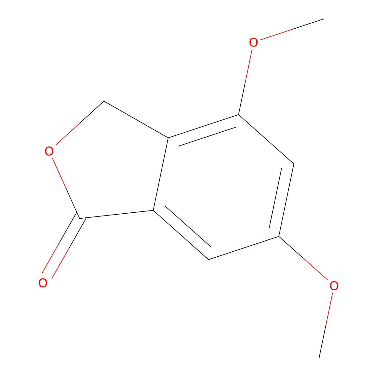 4,6-Dimethoxy-phthalide molecular structure, CAS 58545-97-4