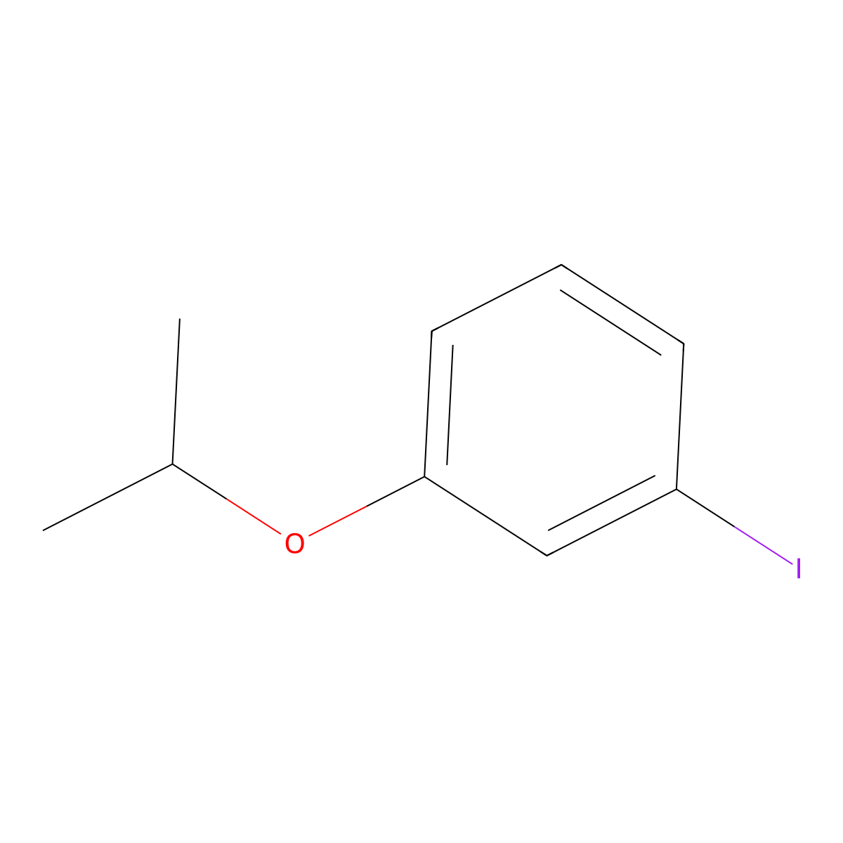 1-Iodo-3-isopropoxy-benzene molecular structure, CAS 585509-88-2