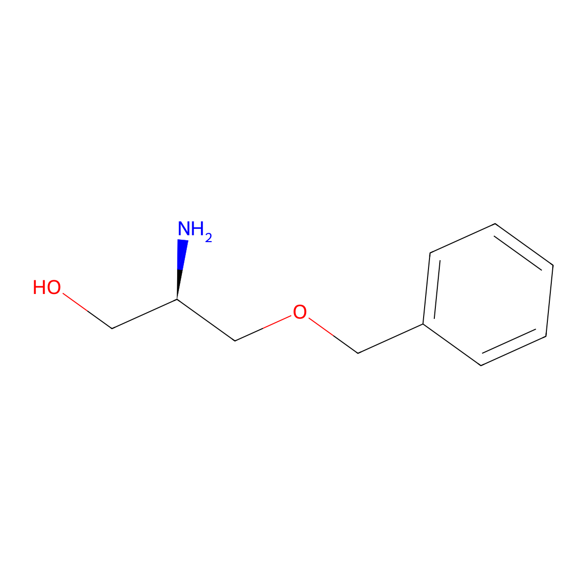 2-Amino-3-(benzyloxy)propan-1-ol molecular structure, CAS 58577-87-0