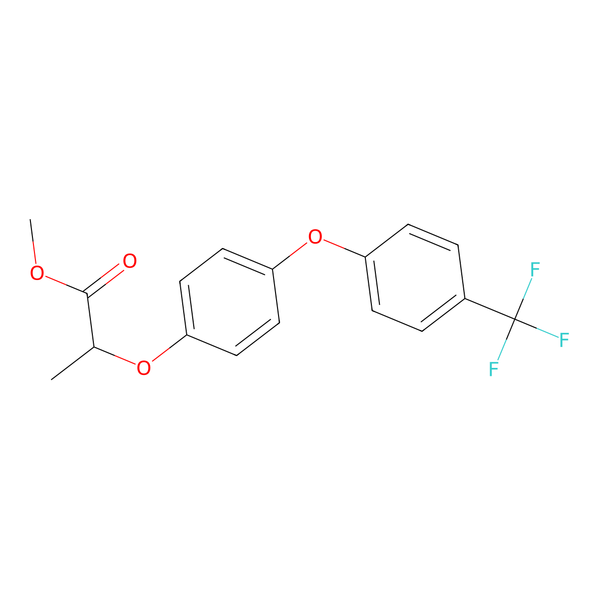 Trifop-methyl molecular structure, CAS 58594-77-7