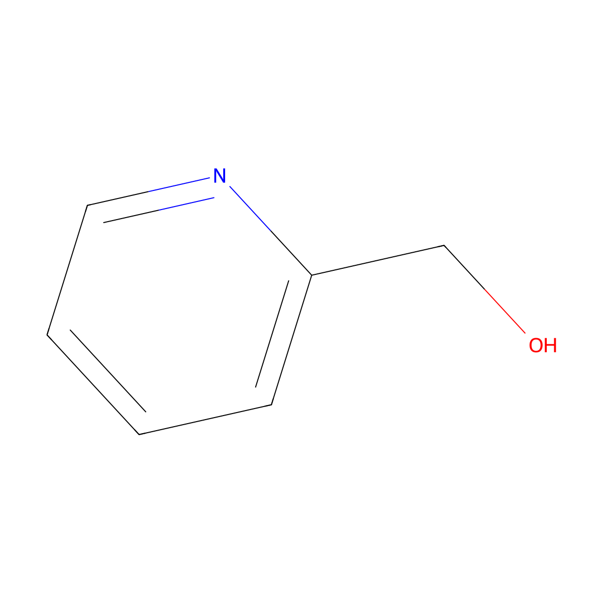 Piconol molecular structure, CAS 586-98-1