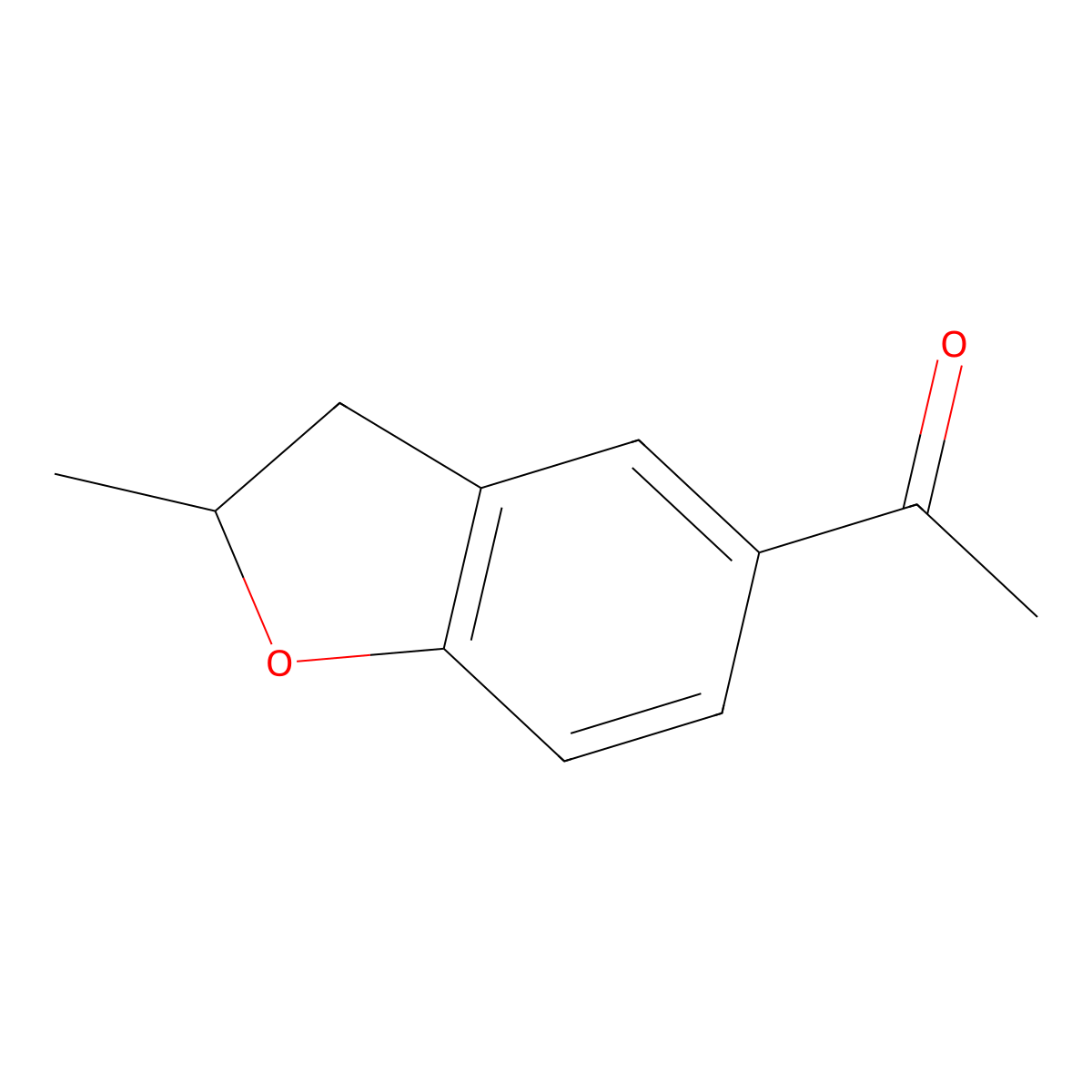 1-(2-Methyl-2,3-dihydro-1-benzofuran-5-yl)ethan-1-one molecular structure, CAS 58621-51-5