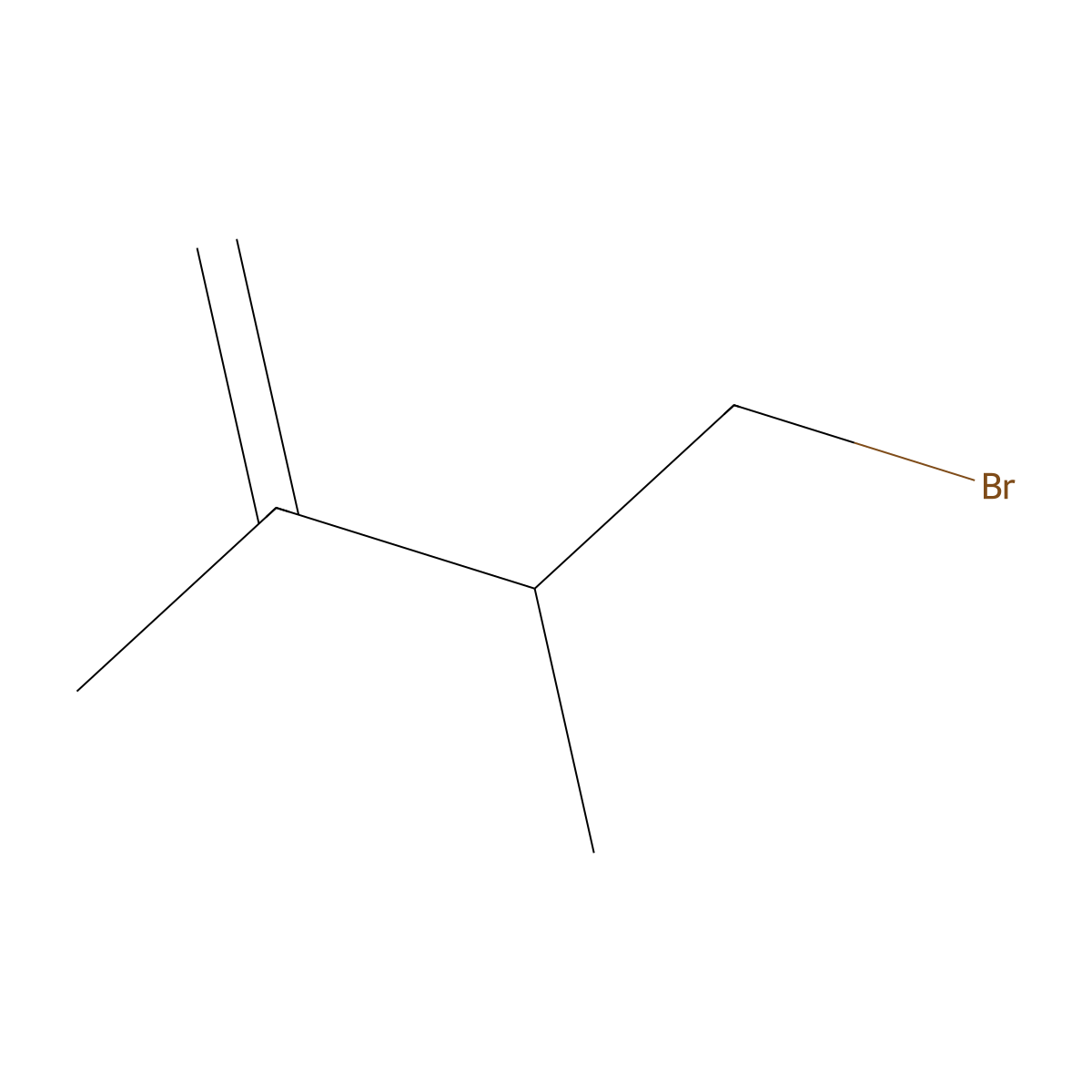 4-Bromo-2,3-dimethylbut-1-ene molecular structure, CAS 58654-04-9