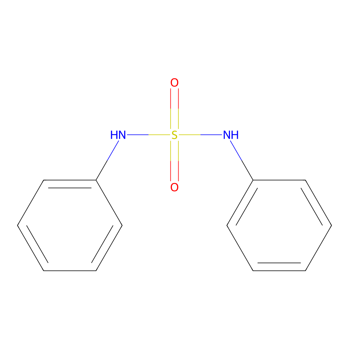 N,N'-Diphenylsulfamide molecular structure, CAS 587-14-4