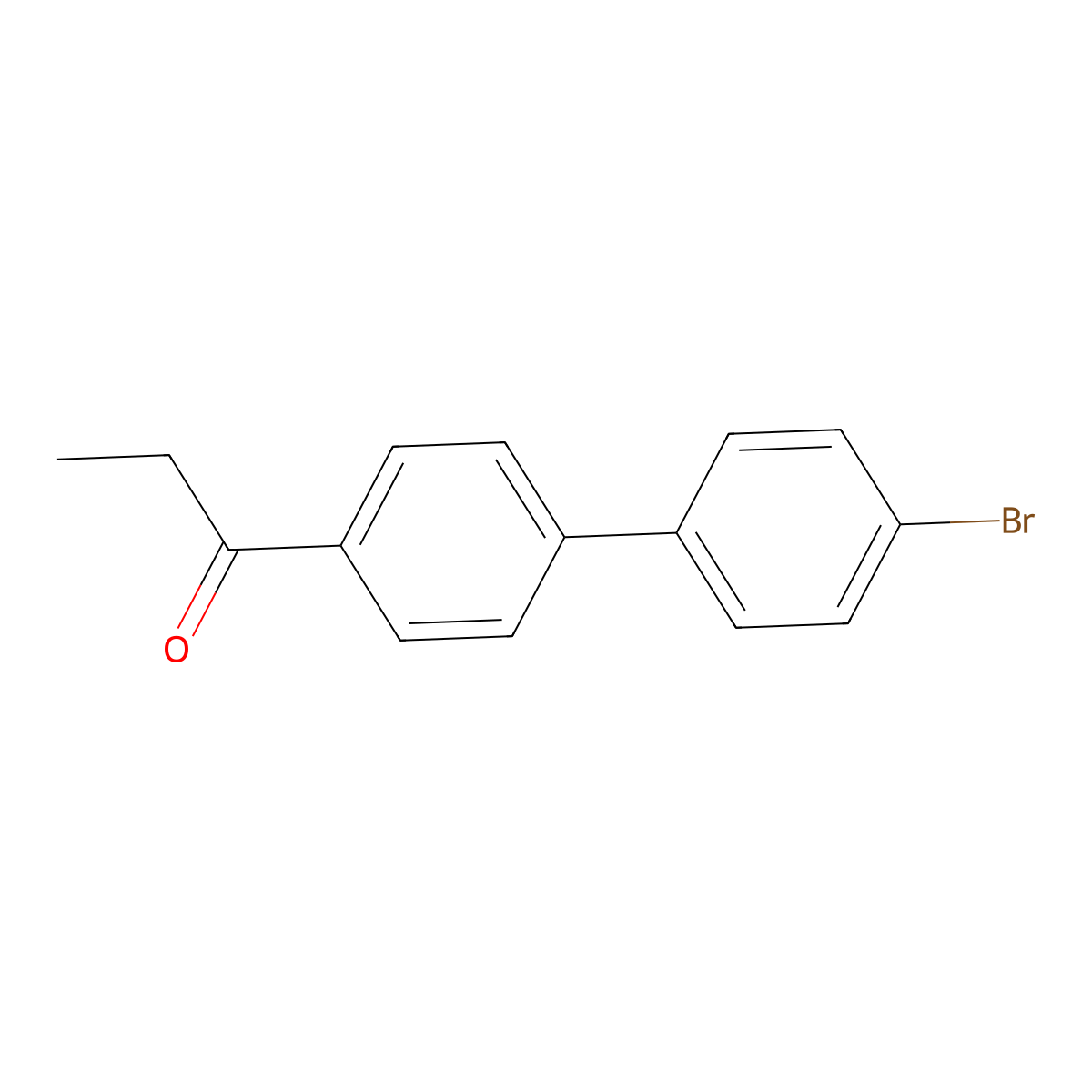 1-(4'-Bromo-[1,1'-biphenyl]-4-yl)propan-1-one molecular structure, CAS 58743-84-3