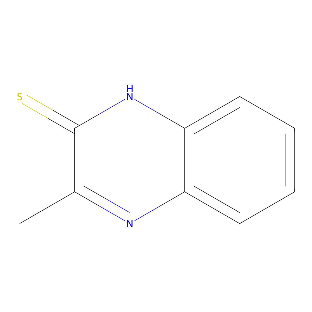 3-Methylquinoxaline-2-thiol molecular structure, CAS 58773-29-8