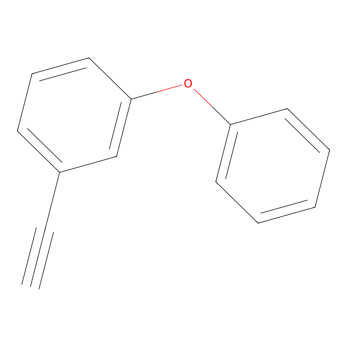1-Ethynyl-3-phenoxybenzene molecular structure, CAS 58775-83-0