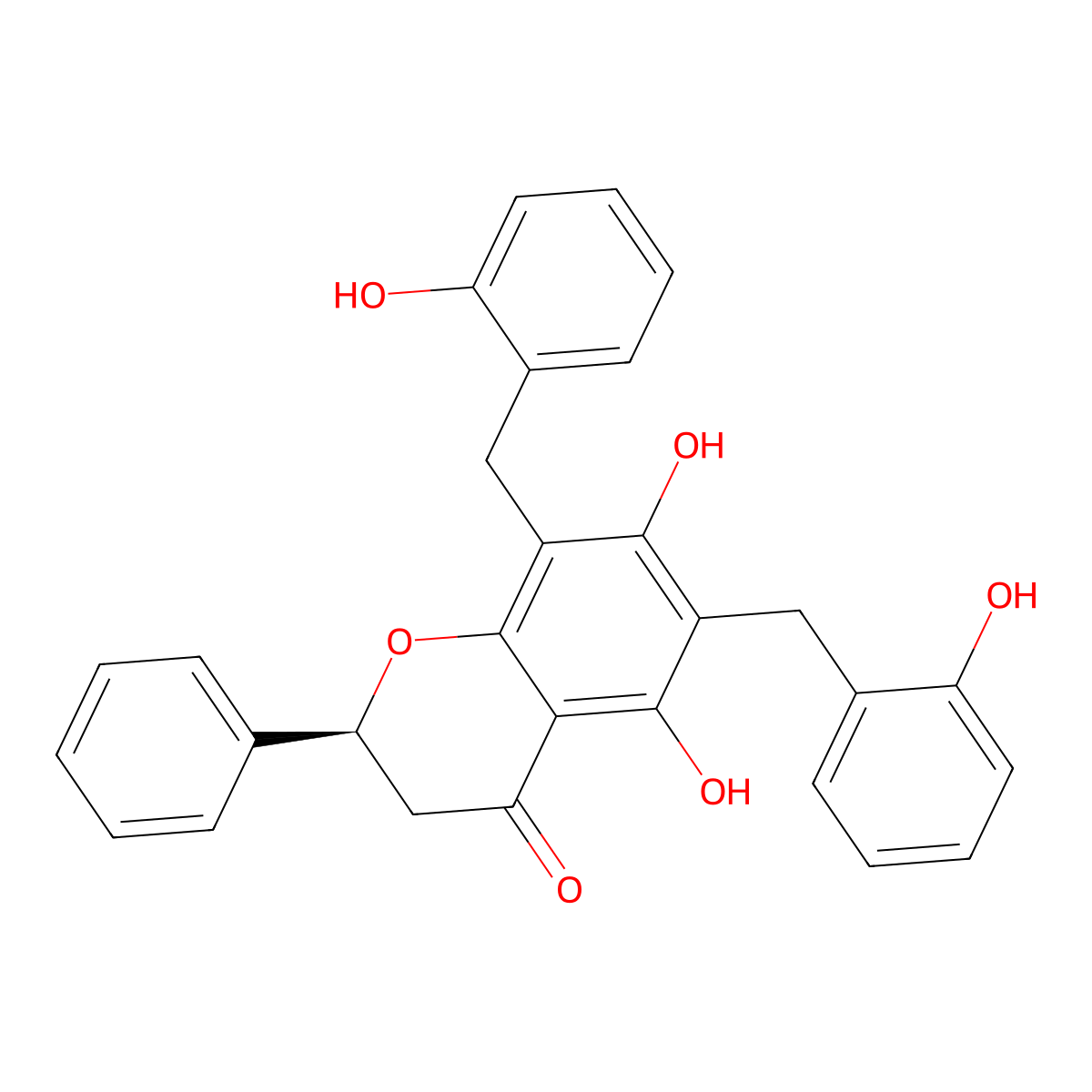 Dichamanetin molecular structure, CAS 58779-09-2