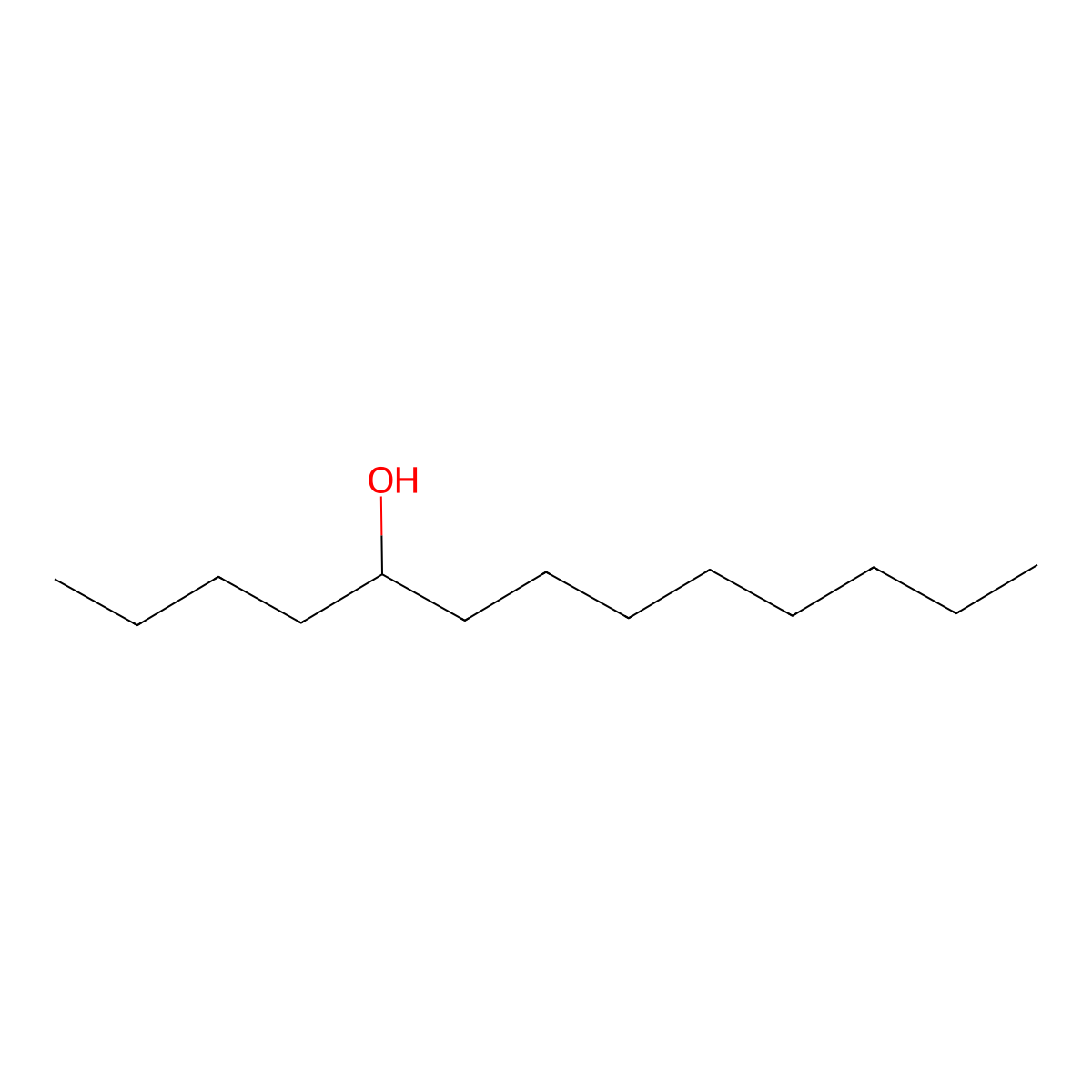 5-Tridecanol molecular structure, CAS 58783-82-7