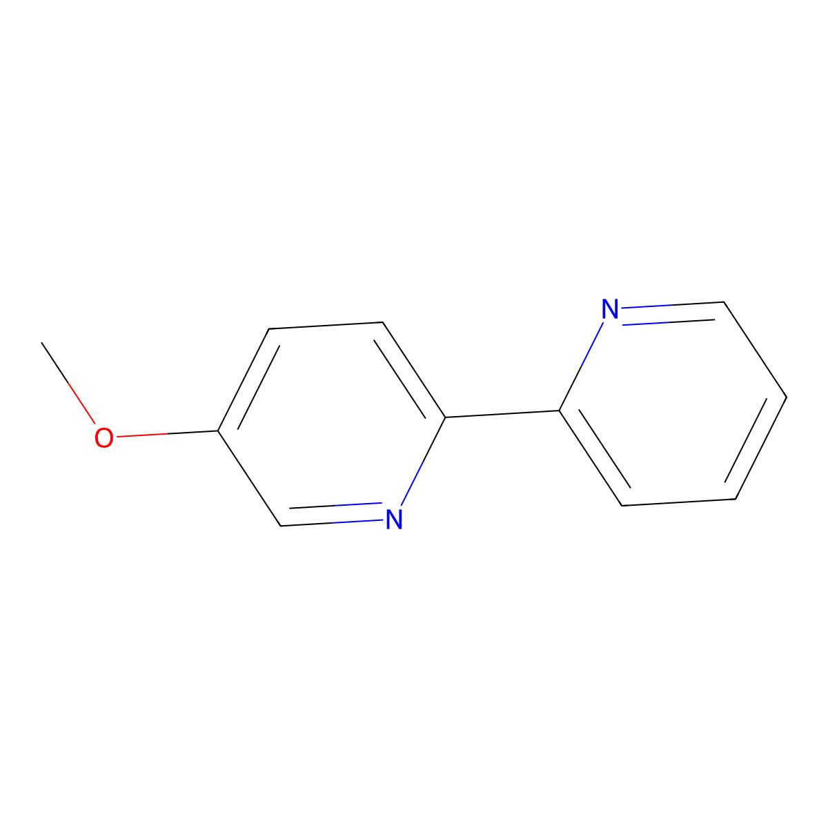 5-Methoxy-2,2'-bipyridine molecular structure, CAS 58792-50-0