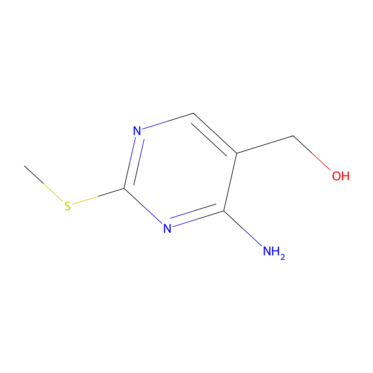 Methioprim molecular structure, CAS 588-36-3